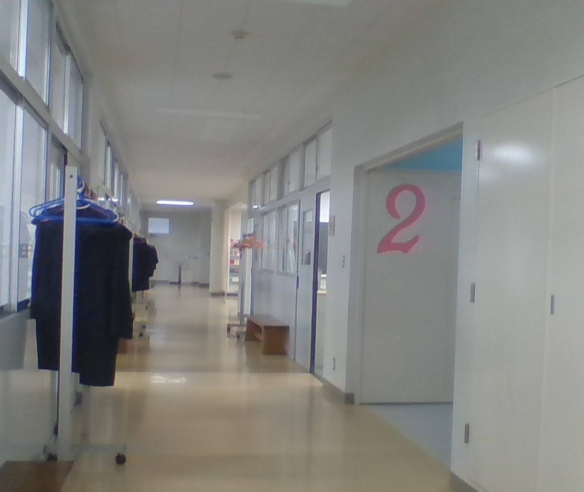 中学棟2階