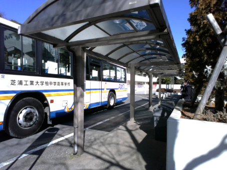バス乗り場の写真