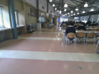 カフェテリアの内装